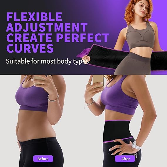 Adjustable Waist Sweat Belt – One Size Fits Most